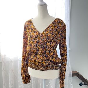 Colorful fall blouse. Fun for  summer fall.